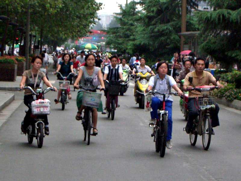 دوچرخه برقی در چین