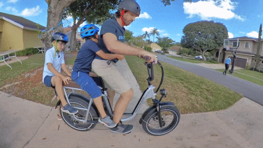 دوچرخه سواری با فرزندان ، دوچرخه باری برقی 