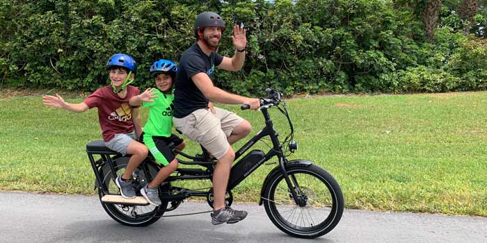 دوچرخه سواری با فرزندان ، دوچرخه سواری در شهر 