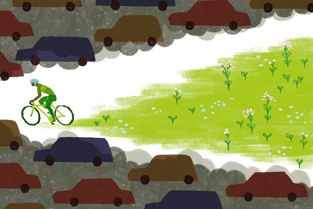 دوچرخه برقی محیط زیست