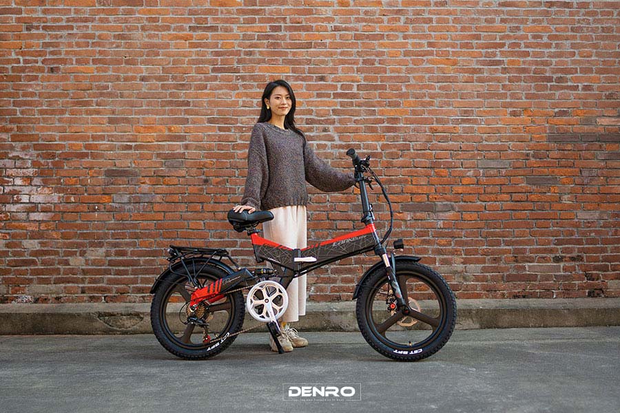 خرید دوچرخه برقی تاشو Lankeleisi G650